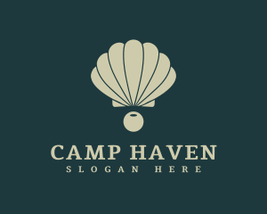 Clam Shell Pearl logo design