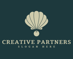 Clam Shell Pearl logo design