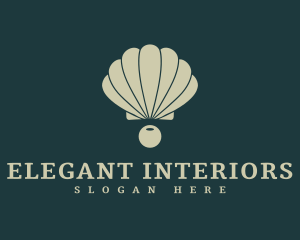 Clam Shell Pearl logo design