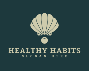 Clam Shell Pearl logo design