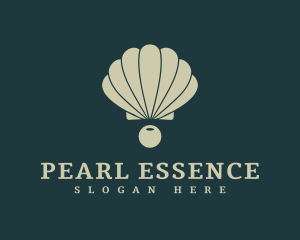 Pearl - Clam Shell Pearl logo design