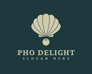 Clam Shell Pearl logo design