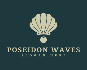 Clam Shell Pearl logo design