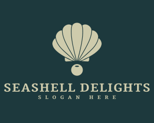 Clam Shell Pearl logo design