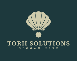 Clam Shell Pearl logo design