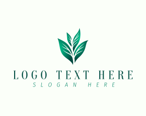 Natural - Natural Eco Leaf logo design