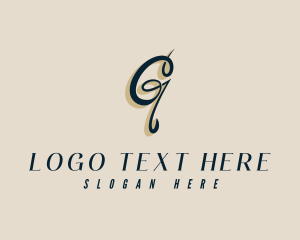 Calligraphy - Premium Calligraphy Lettermark logo design
