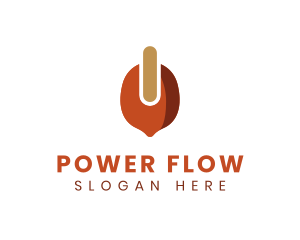 Peanut Power Switch logo design