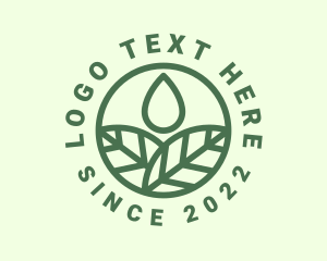 Massage - Eco Leaf Extract logo design
