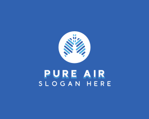 Oxygen - Medical Pulmonary Lungs logo design