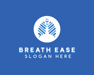 Medical Pulmonary Lungs logo design