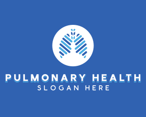 Pulmonary - Medical Pulmonary Lungs logo design