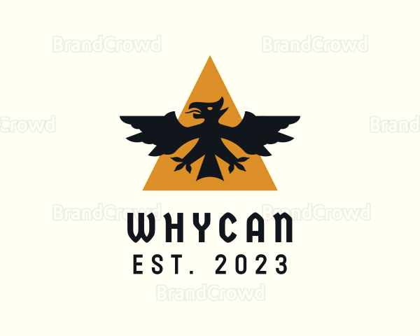 Medieval Vulture Wing Logo