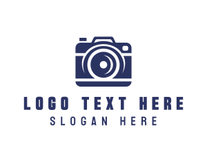 Vlogging - Camera Photography Studio logo design