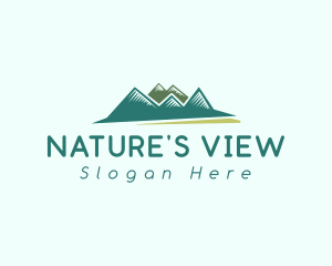 Scenery - Green Mountain Scenery logo design