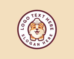 Puppy - Chef Dog Pet logo design