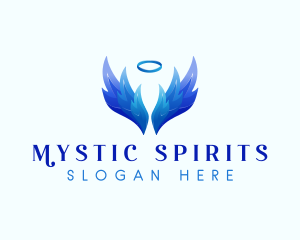 Guardian Angel Wings logo design