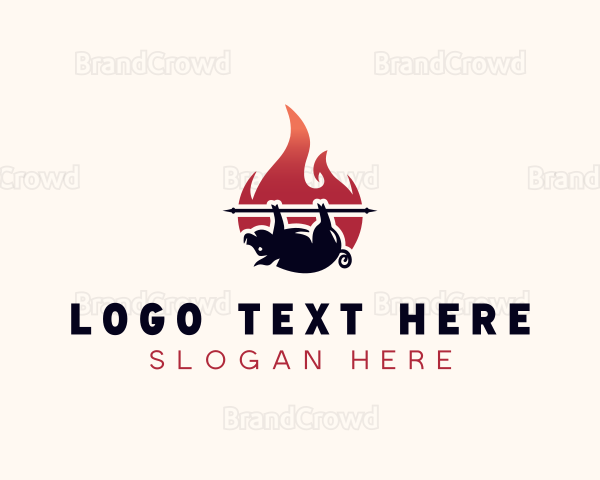 Flame Roasted Pork Logo