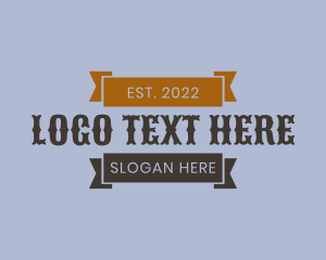Event Styling - Generic Western Style logo design