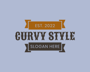 Generic Western Style logo design