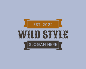 Generic Western Style logo design