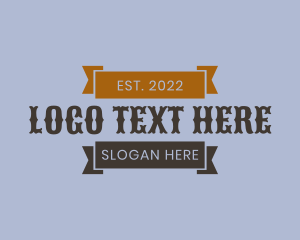 Tailoring - Generic Western Style logo design