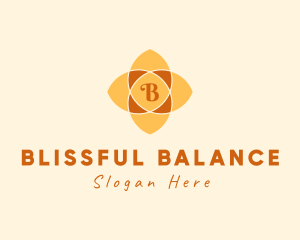 Mandala Flower Wellness Spa logo design