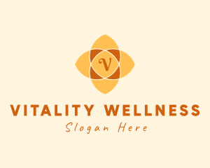 Mandala Flower Wellness Spa logo design