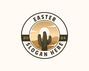 Western Cactus Desert Logo