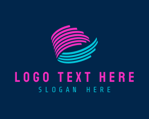 Telecom - Digital Tech Company logo design