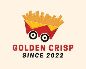 Fries - French Fries Food Cart logo design