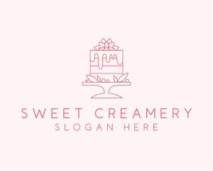 Dessert Cake Bakeshop logo design