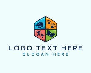 Learning - Kids School Learning logo design