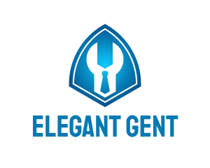 Gentleman Wrench Engineer  logo design