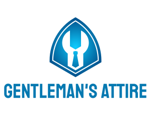 Gentleman Wrench Engineer  logo design