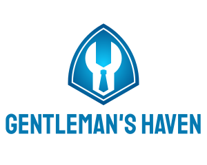 Gentleman Wrench Engineer  logo design