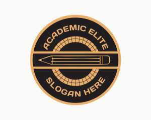 Highschool - Academic Pencil Education logo design