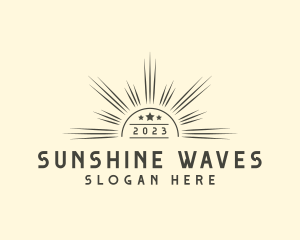 Summer - Sun Ray Summer logo design