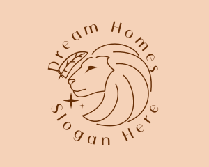 Horoscope Lion Star Logo