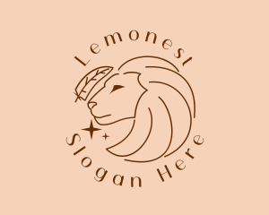 Lion - Horoscope Lion Star logo design