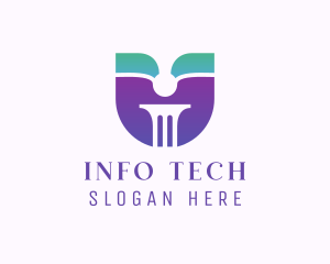 Information Letter I logo design