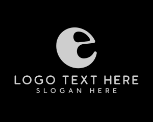 Bubble - Multimedia Startup Letter E logo design