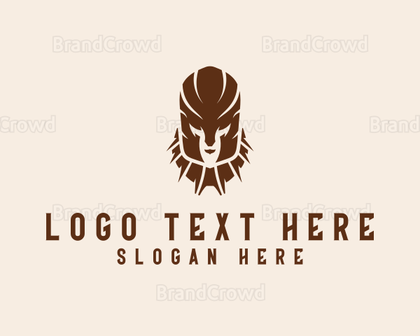 Medieval Warrior Armor Logo