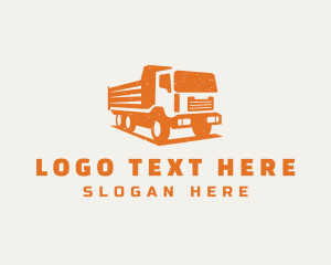 Dump Truck Haulage Logo