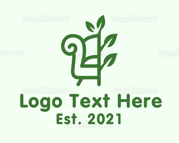 Green Leaves Couch Logo