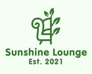 Green Leaves Couch logo design