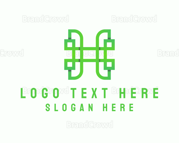 Flooring Tile Pattern Logo