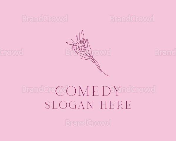 Floral Bouquet Bloom Logo