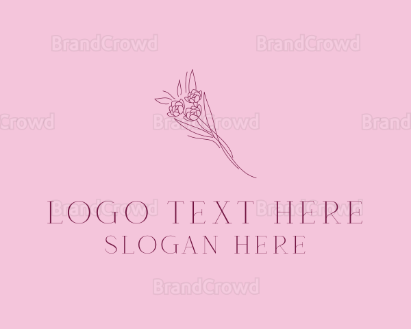 Floral Bouquet Bloom Logo