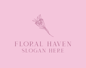 Bouquet - Floral Bouquet Bloom logo design